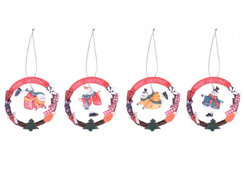 Декоративна прикраса в асортименті 17х17см