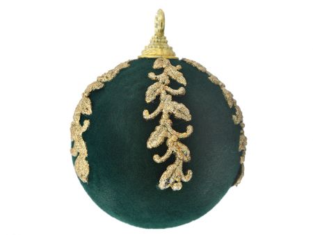 Набір з 3-х куль темно-зелений, 10см