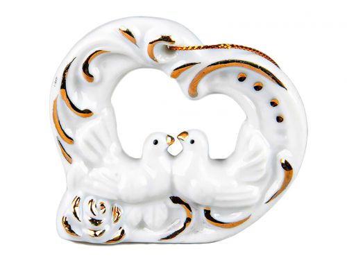 Фігурка декоративна голуби