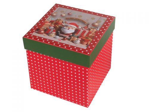 Подарункова коробка квадратна 16х16х16 см