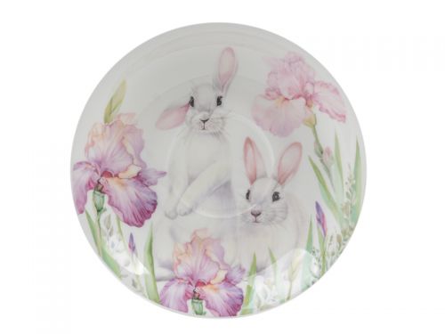 Чайний набір «Кролик у квітах» 2 предмети 470 мл