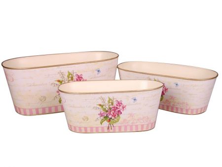 Набір кашпо 3 шт.: 11,13,15 см