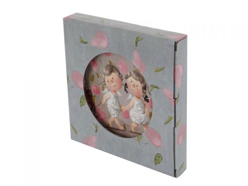 Набір тарілок "Ми веземо з собою кота" 2 шт 19 см