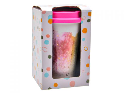 Кружка з силіконовою кришкою 350мл