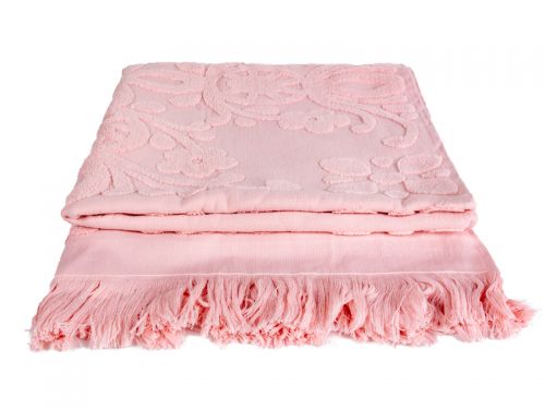 Рушник arya 70 x 140см пудра isabel soft