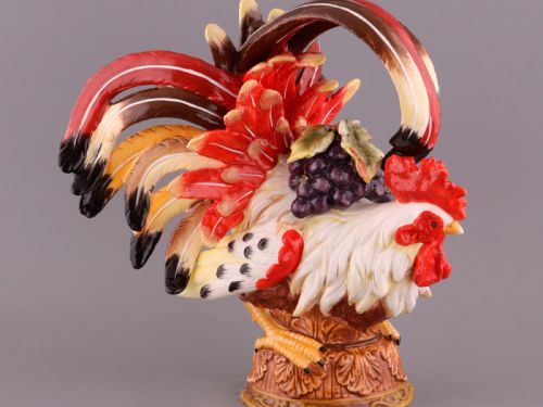 Фігурка декоративна "Півень" 40 см