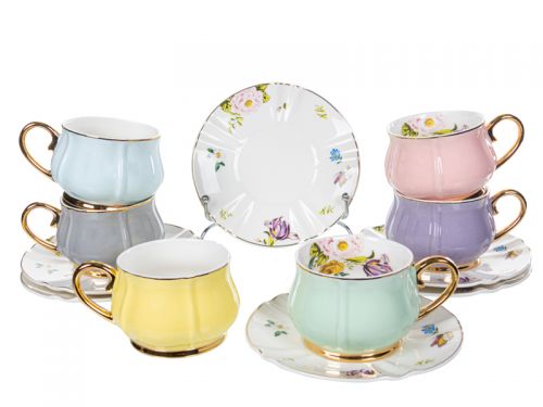 Чайний набір 12 предметів 200мл