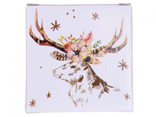 Набір підставок під гаряче "Рздвяний Олень" 2 шт 10 см