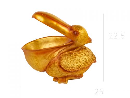 Статуетка-ключниця «Пелікан» 30х16х22 см (полістоун)