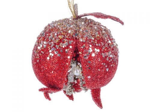 Ялинкова прикраса "Гранат" 10,5 см