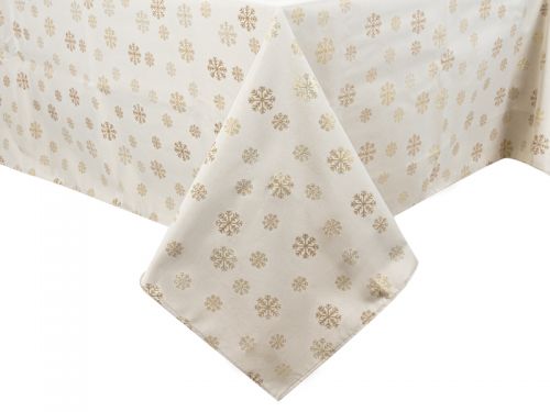Скатертина тефлонова "KAREN LUREX TEFLON  NATURAL" 160Х240СМ
