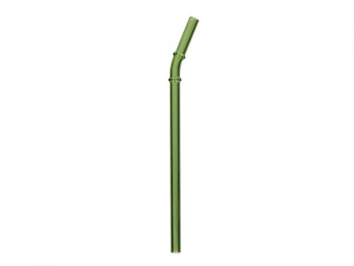 Набір трубочок 4 шт з йоржиком для коктейлів (скло)