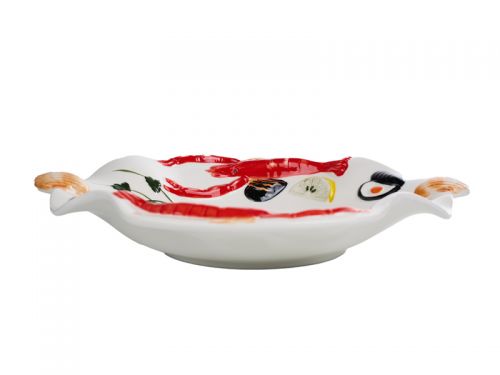 Блюдо з ручками "Лобстер" 33,5х30,5х6см