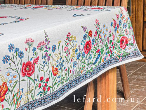 Скатертина гобелен "Chamomille" 140х260см