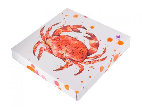 Набір тарілок "Red Shells" 2 шт 19 см