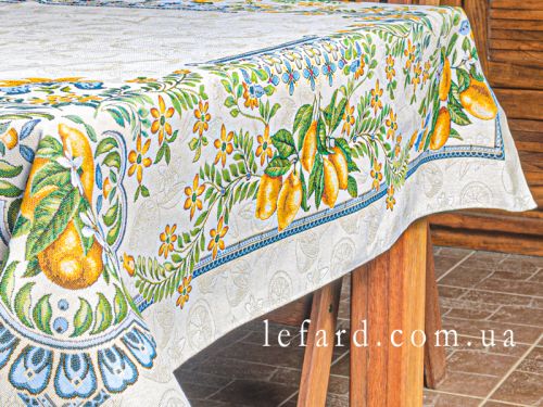 Скатертина гобелен "Цитрус" 140х260 см