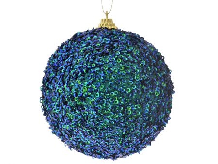 Набір з 3-х куль зелений з глітером, 10см