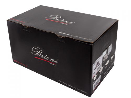 Набiр з 7пр. (Каструля 20см 3л/ 24см 3,5л/сотейник 26см 2,8л/сковорода 26см)дефект, без 1-й кришки