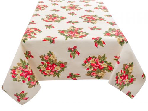 Скатертина водовідштовхувальна  "PINAS BEIG" 140Х140СМ