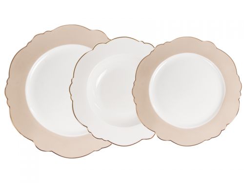 Набір з 6 тарілок (2 х26 см, 2х22 см, 2х20см)