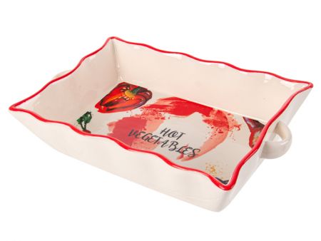 Блюдо для запікання Hot Vegetables 29x18,5x6см