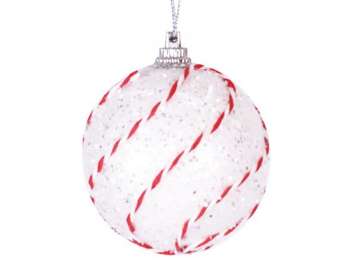 Набір ялинкових кульок 6 шт, 6см