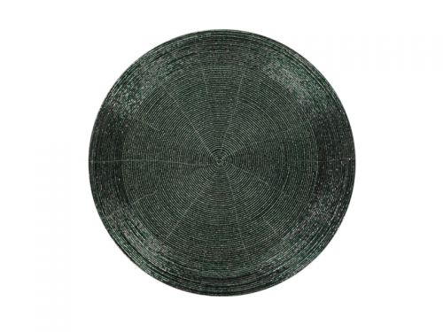Плейсмат бісер 35см смарагдовий