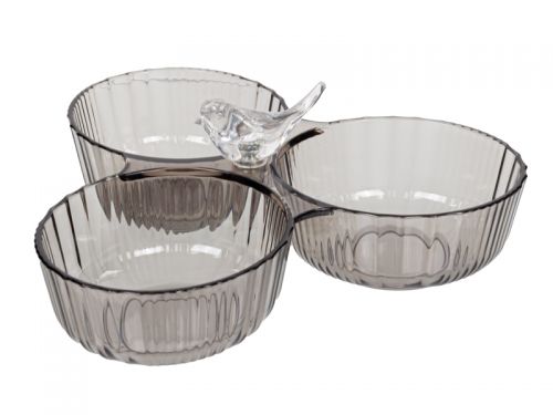 Блюдо для снеків "Пташка" акрилова