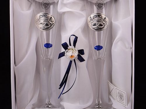 набір бокалів для шампанського із 2 шт.