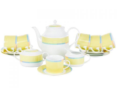 СЕРВІЗ ЧАЙНИЙ 6 ПЕРСОН\15 ПРЕДМЕТІВ ВИРОБНИК ЯПОНІЯ ТМ BETTA