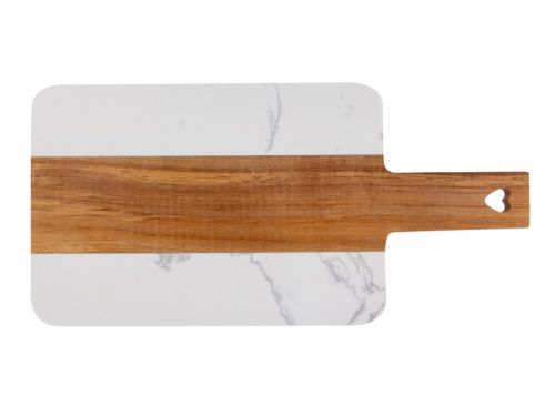 Дошка обробна 35х17х1 см (дерево/мармур)