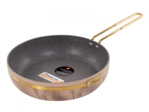 Сковорода Brioni антипригарна "Selection Plus Biege" 24x6 см, 3,5 мм толщ.