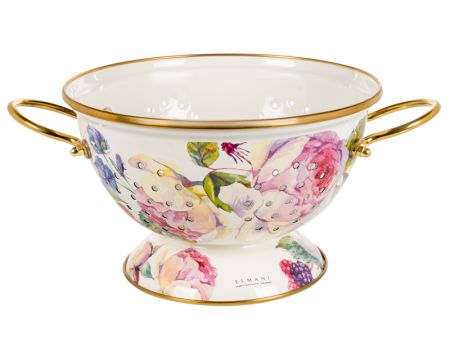 Дуршлак емальований на ніжці ELMANI, Діаметр=20см