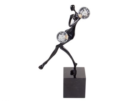 Статуетка «Рівновага» 18х35 см (метал/кришталь)