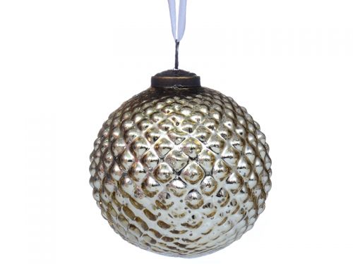 Ялинкова іграшка 10см золото