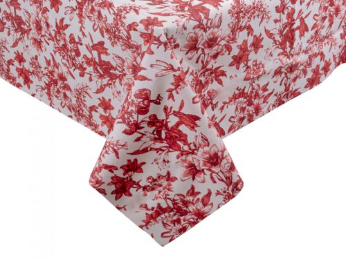 Скатертина водовідштовхувальна "Corso" червоний 140Х240СМ