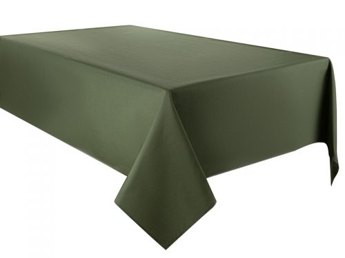 Скатертина 160X240см зелений однотонний