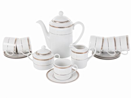 СЕРВІЗ КАВОВИЙ 6 ПЕР\15 ПРЕДМЕТІВ ТМ MZ