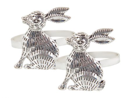 Набір кілець для серветок з 2-х шт 4,5 см діам (метал)