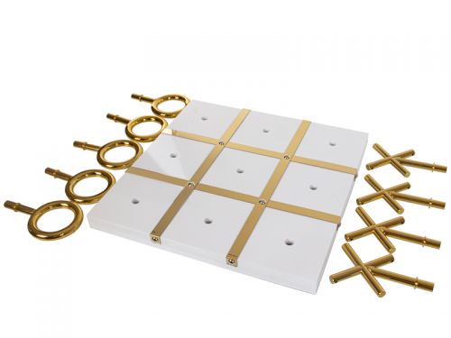 Настільна гра «Хрестики-нулики» 33х33х13 см (МДФ/метал)