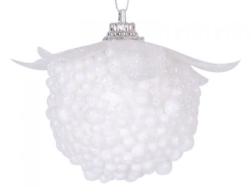 Набір ялинкових кульок 4 шт, 6см