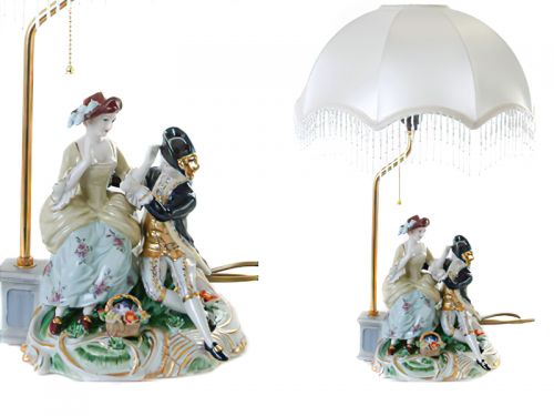 Світильник з абажуром 33 см