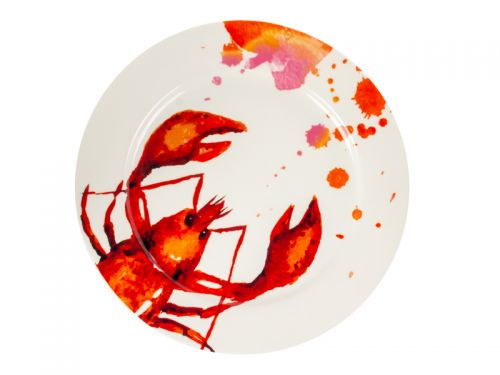 Набір тарілок "Red Shells" 2 шт 27 см