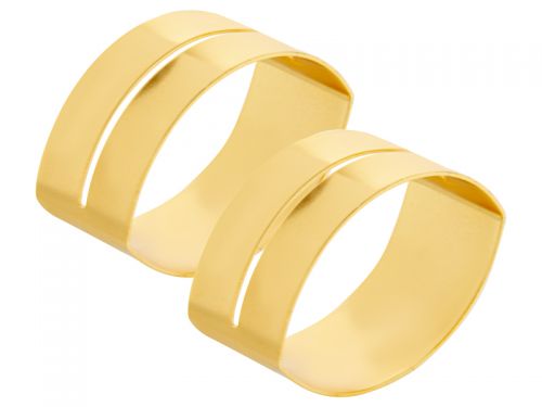 Набір кілець для серветок з 2-х шт 5,5 см діам (метал)