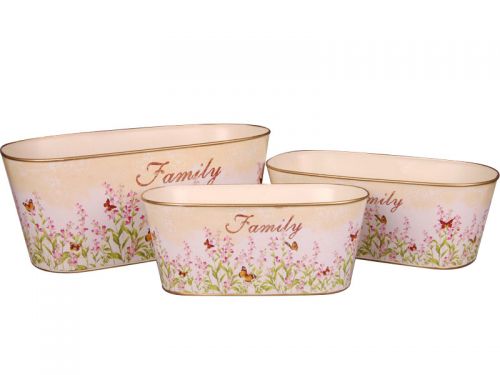 Набір кашпо 3 шт.: 11,13,15 см