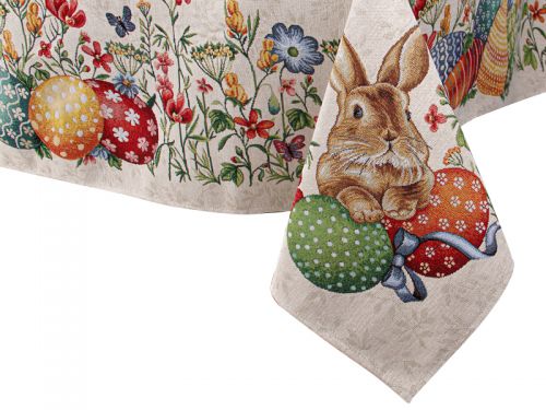 Скатертина гобелен "Кролик" 140x180см