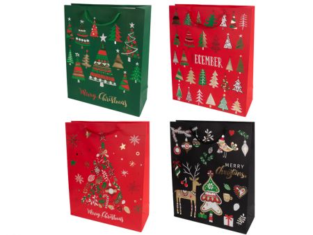 Подарунковий пакет 26х32х10 см (папір)