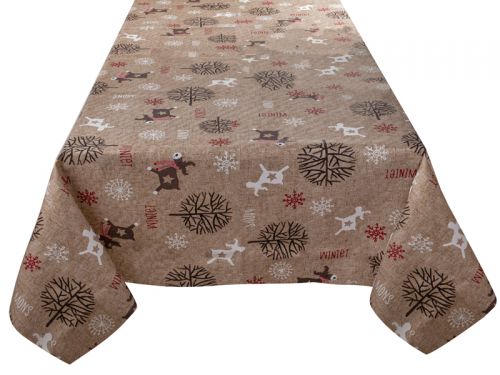 Скатертина водовідштовхувальна FROZEN 140х140см