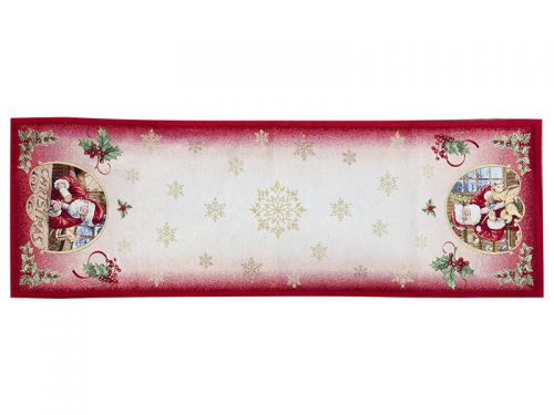 Раннер гобеленовий новорічний з люрексом "JOUETS" 47х140см