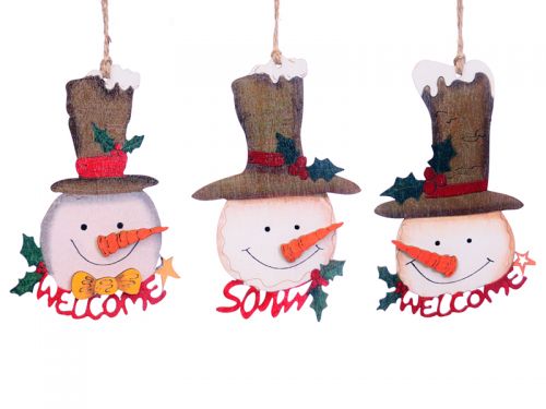 Декоративна прикраса в асортименті 8х12см (МДФ)